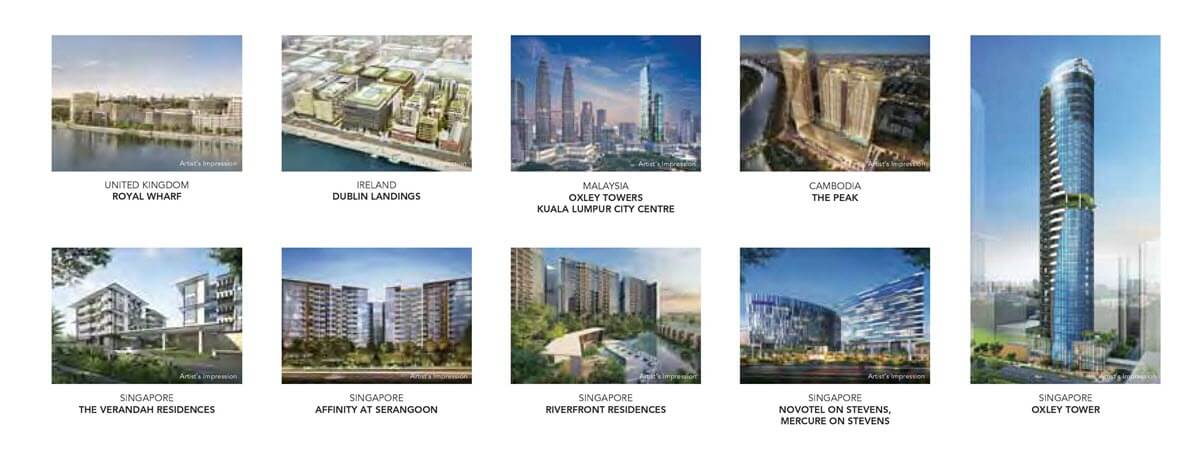 Kent Ridge Hill Residences - Developer Track Records
